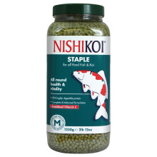 Nishikoi Staple Complete Koi Food Pellets for Pond Fish for All Round Health and