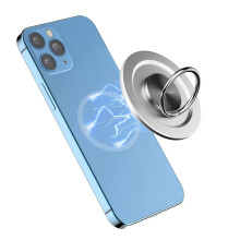 MAGNETISK SØLVFINGER TELEFONHOLDER