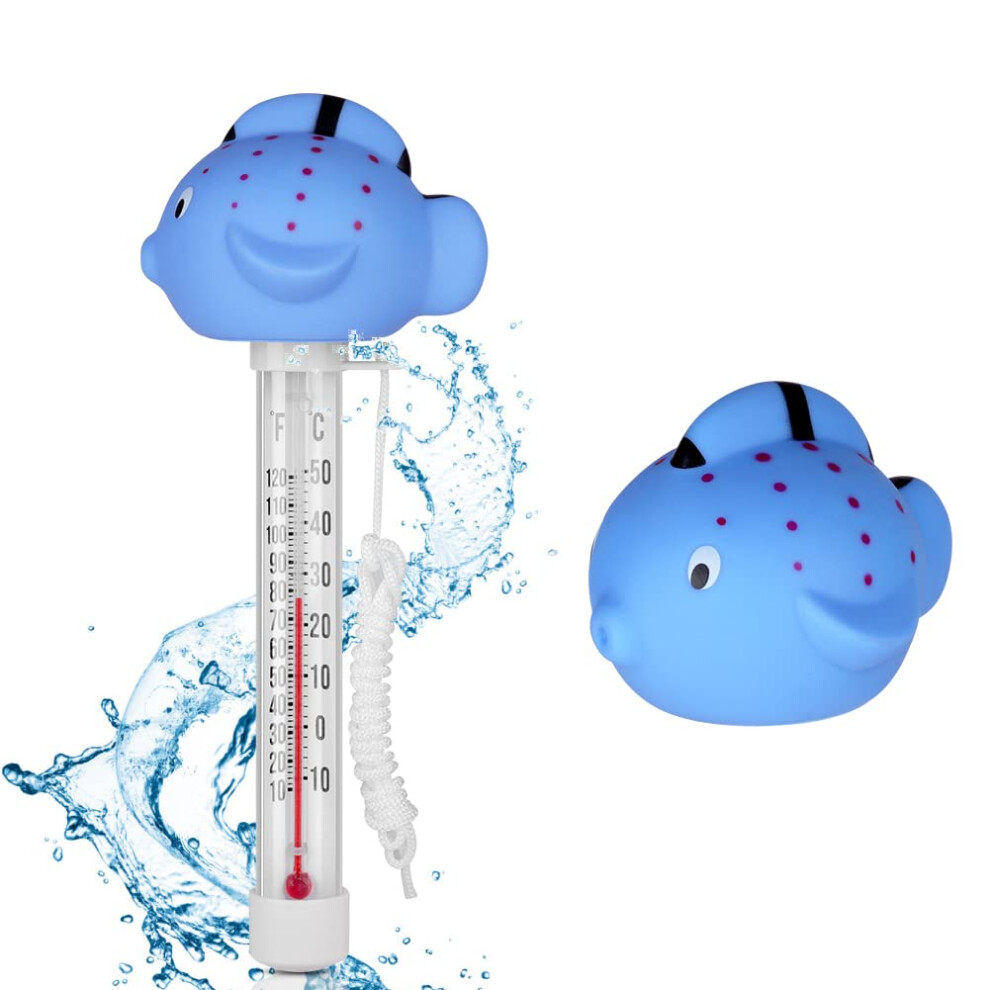 Offcup Floating Water Thermometer - Swimming Pool Thermometer For All Outdoor &