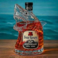 (B) Bruce The Shark Whiskey Bottle - Jaws 50th Anniversary Collectible