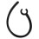 30 Pcs Handfree 5.5Mm Hole Black Plastic Earhook for  Earphone 3