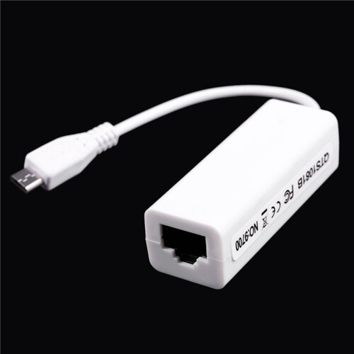 4X Micro-USB 5 Pin 10/100 Mbps RJ45 LAN Ethernet Adapter für Tablet PC 2