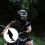 1 Pair Black Bat Wings Helmet Accessory with Adhesive Suction Cups 8