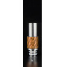 (A)Multi Color Kohlefaser Vape Drip Tip Ersatz Mundstück für Driptip Zerstäuber 510