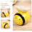 Salt and Pepper Shakers and Compact Spice Shaker Set Ceramic 2pcs with Design 4