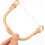 Mango de bambú para tetera, mango de repuesto para tetera, superficie lisa y resistente, color beige. 4