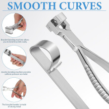 Bracelet Bending Tool Set Metal Pliers for Jewelry Crafting with Bracelet Assistance Clamp