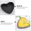 Heart-Shaped Carbon Steel Baking Pan Flat Bottom and Non-Stick Surface 6