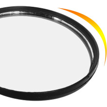 Lenker-Rückspiegel 8 cm konvexer Fahrradspiegel