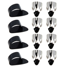 1Set Gitaaraccessoires Met Verstelbare Vingerbeschermers Van Metaal