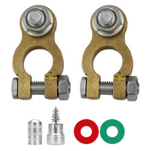 1Set Batterij Terminal Clip Set Met Goede Geleiding Voor Auto's