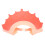 1Kinder Badmuts Rood, Verstelbare Haarwas Hoed Met Kroondesign 1