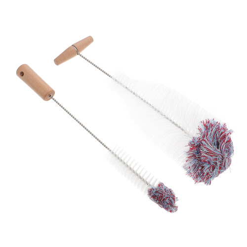 2St Flexibele Borstelset Schoonmaken Van Diverse Flessen