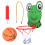 1Set Cartoon Basketbal Hoepel Papier Plastic Kinderspeel 1