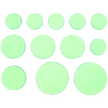 12St Drum Demper Pads Silicone Zelfklevend Voor Geluid En Bescherming