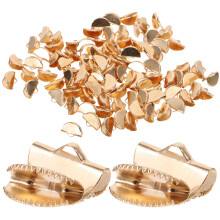 1000St Gouden DIY Sieraden Maqiakou Eindclips Metalen En Tastbaar