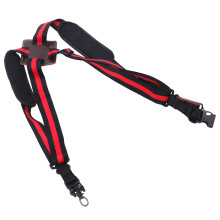 1Afrikaanse Drumriem Rood Polyester Verstelbaar Voor Slaginstrument