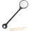 Convex Mirror Rearview Mirror for Bike Adjustable Rotatable Wide View 4