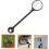 Convex Mirror Rearview Mirror for Bike Adjustable Rotatable Wide View 3