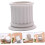 Ceramic Candle Cup DIY Scented Candle Container for Crafting and Aromatherapy 4