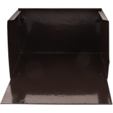 1Aluminium Gootuitloop Splash Block Koffie Kleur Duurzaam En Stevig