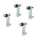 4X 0.1-1.5LPM 1.5L Oxygen Flow Meter Flowmeter with Control Valve for Oxygen Air Gas 1