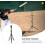 Adjustable Height Softball Batting Tee Tripod Stand for Baseball Training Stable Portable Practice Equipment 3