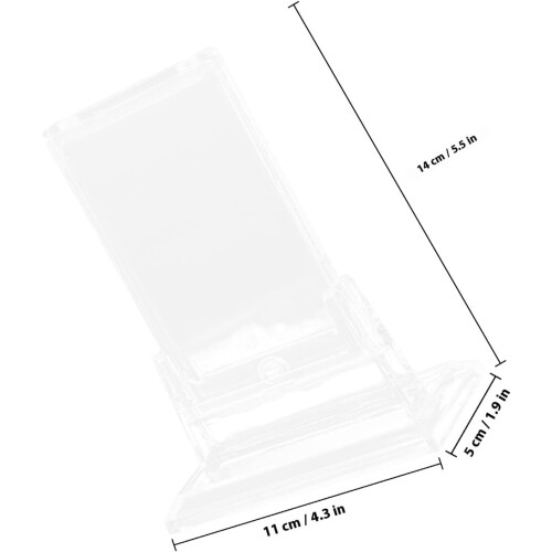 Baseballkortholderstativ 35PT tykt kortdisplaystativ gullmagnet og base 1