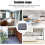 Plush Floor Cushion Square Floor Mat 4.5cm Thick Polyester Anti-Skid Decorative Function Rug 4