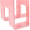Pink Acrylic Bookend Desk Divider Multi-Function Book Holder Office Table Book Organizer 7
