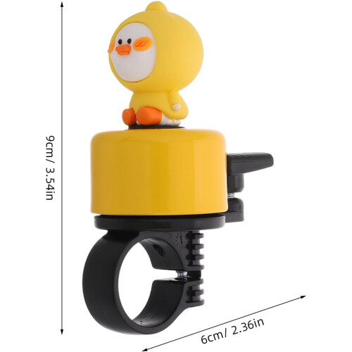 Κουδούνι ποδηλάτου Yellow Duck για ρυθμιζόμενη βάση τιμονιού 1