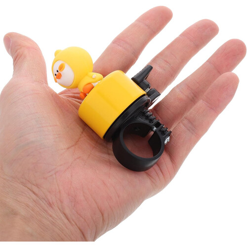 Κουδούνι ποδηλάτου Yellow Duck για ρυθμιζόμενη βάση τιμονιού 2