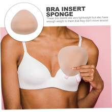 Prosthesis Bra Pads Sponge Inserts Solid Cup Size 6 Post-surgery Protective Triangle Breast Forms