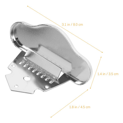 Mandolin Snaren Tailpiece Met Stevig Zinklegering Design