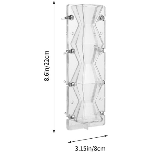 Geometric Abstract Scented Candle Mold Plastic DIY Aromatherapy Candle Mould 1