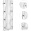 Geometrisk abstrakt duftlysform plast DIY aromaterapilysform 3