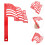 Decoratieve Rood Metalen Voor Brievenbus 10