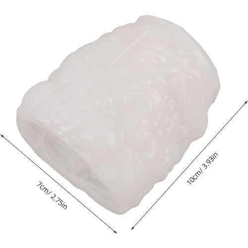 Duftlysform med preg, bladformet design for DIY aromaterapi-stearinlysfremstilling, silikonmateriale 1