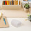 Duftlysform med preg, bladformet design for DIY aromaterapi-stearinlysfremstilling, silikonmateriale 7