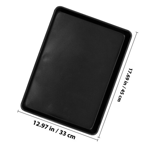 1Aluminium Baking Pan Zwart Multifunctioneel Keukenpaneel 1