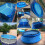Pool Ground Cloth, Foldable Swimming Pool Floor Protector, Waterproof Rectangula 7