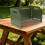 Foldable 3-Panel Camping Stove Windscreen with Drawstring Bag, Military Green Iron Wind Shield 6