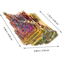 Bismuth Crystal Specimen Mineral Decoration 30-50g Irregular Rainbow Crystal