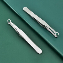Multi-Purpose Nose Hair Tweezer and Trimmer Set for Men Stainless Steel Build Suitable