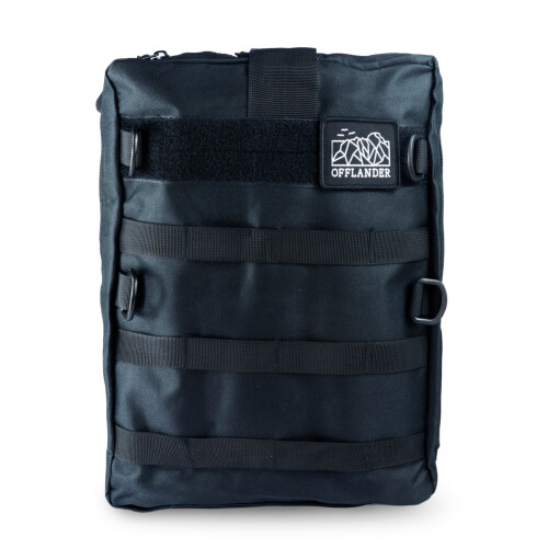 OFFLANDER taktisk MOLLE pose med velcro stor sort