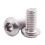M6x12mm Stainless Steel Hex Socket Button  Screws 400 Pcs 2