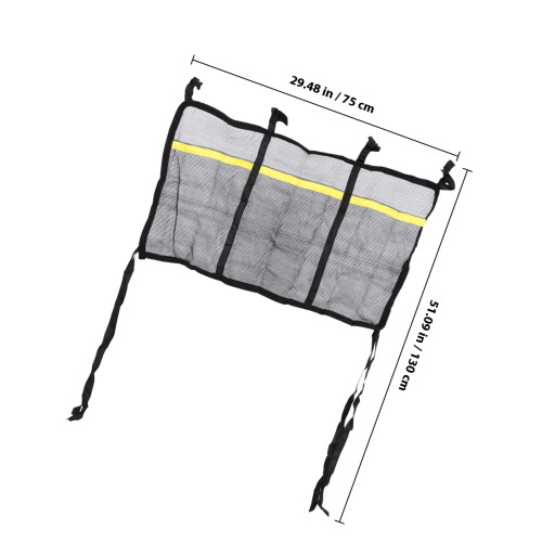1Duurzame Zwarte Mesh Trampoline En Accessoires 1