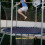 1Duurzame Zwarte Mesh Trampoline En Accessoires 8