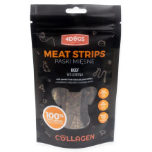 Kødstrimler med okse- og hjortegevir 100 g