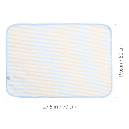 2St Katoenen Luiermat Baby's Waterdicht Thuis 1